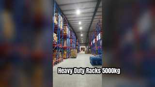 Adjustable Height 1000kg-5000kg Load Capacity Forklift Accessible Pallet Racking Heavy Duty Racks