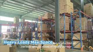 Warehouse Storage Racks Heavy Duty Storage Racks With High Load-Bearing Capacity 